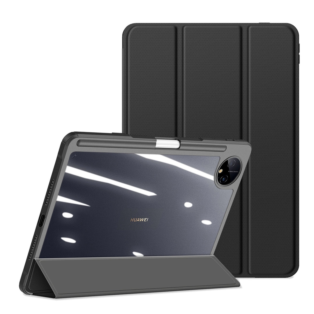 Dux Ducis Toby Case til Huawei MatePad Pro 11' (2022) Cover med S Pen Pen Smart Cover Stand Black