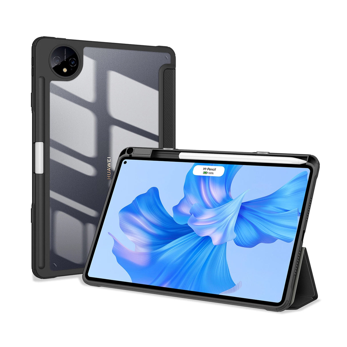 Dux Ducis Toby Case til Huawei MatePad Pro 11' (2022) Cover med S Pen Pen Smart Cover Stand Black