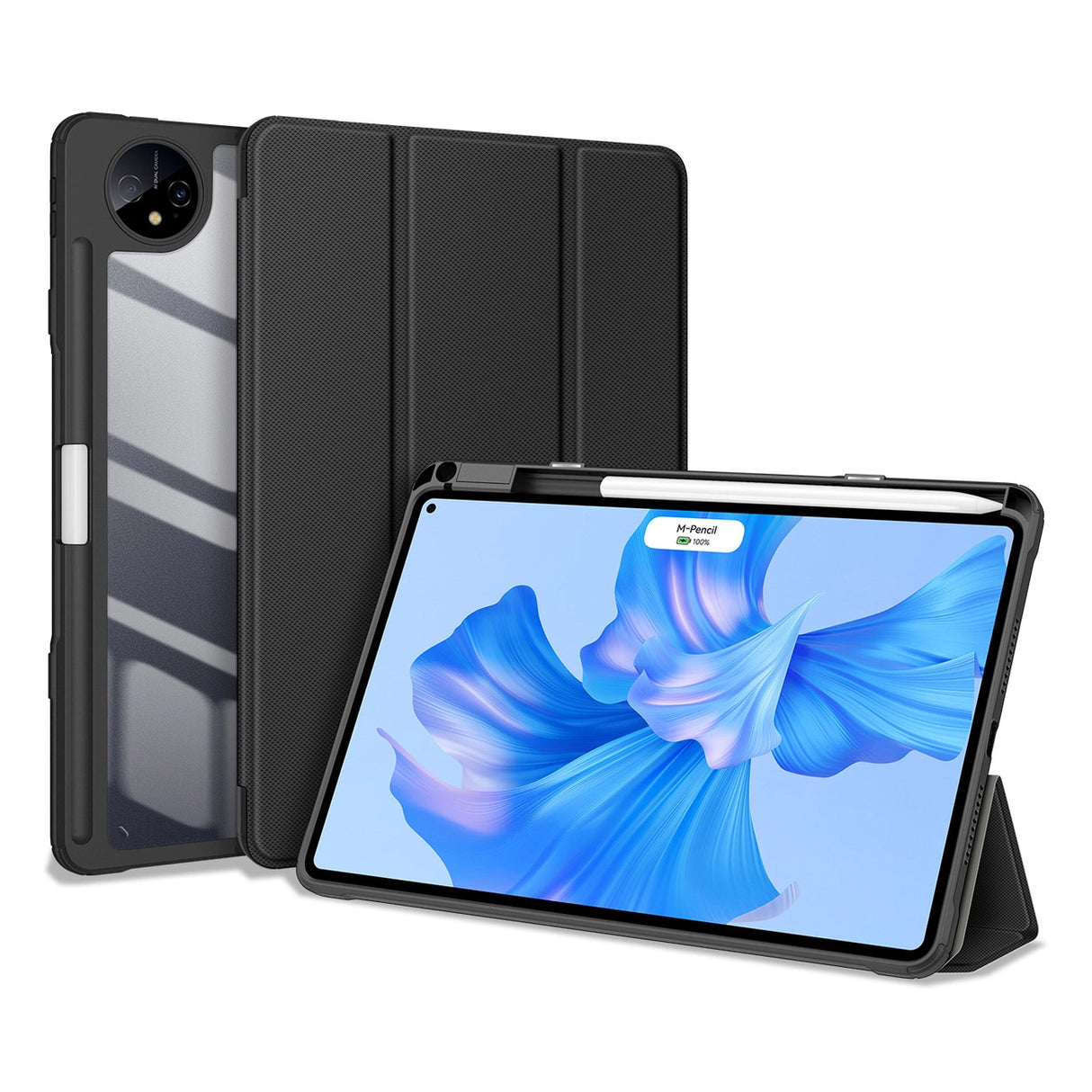 Dux Ducis Toby Case til Huawei MatePad Pro 11' (2022) Cover med S Pen Pen Smart Cover Stand Black