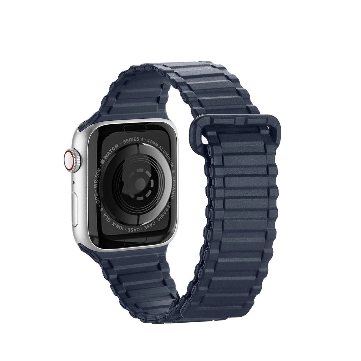 Dux Ducis Strap (Armor Version) Apple Watch SE-rem, 9, 8, 7, 6, 5, 4, 3, 2, 1 (41, 40, 38 mm) silikon magnetbånd armbånd blå