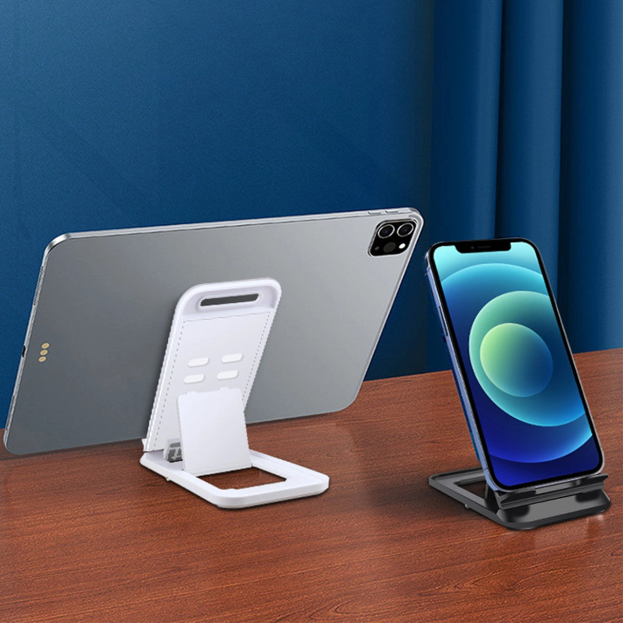 Universal sammenklappelig stående stativ - hvid