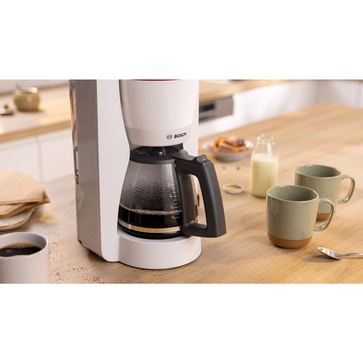 Bosch TKA3M131 kaffemaskine Vejledning Filter kaffemaskine 1,25 L