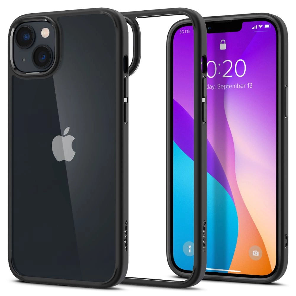 Spigen Ultra Hybrid iPhone 14 Plus Case - Matte sort