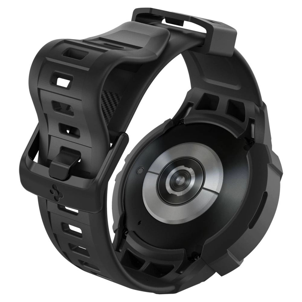 Spigen Rugged Armor Pro Case med rem til Samsung Galaxy Watch 5 Pro (45 mm) - sort