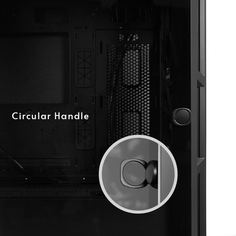 Chieftec APEX AIR GA-01B-M-OP ATX Midi Tower Sort