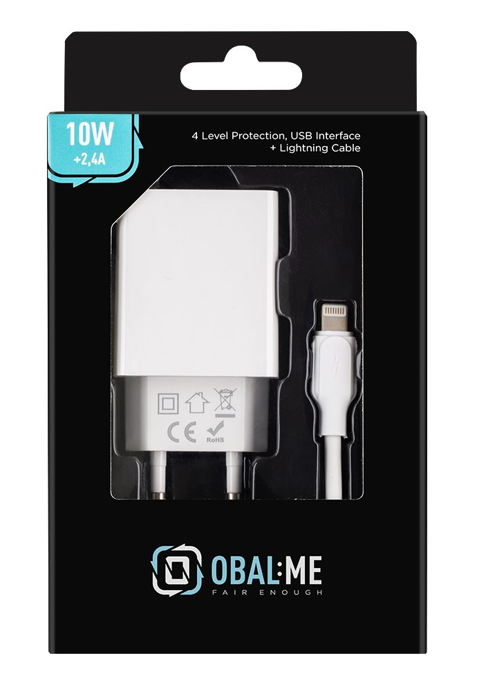 OBAL:ME Wall Charger USB-A 10W - White