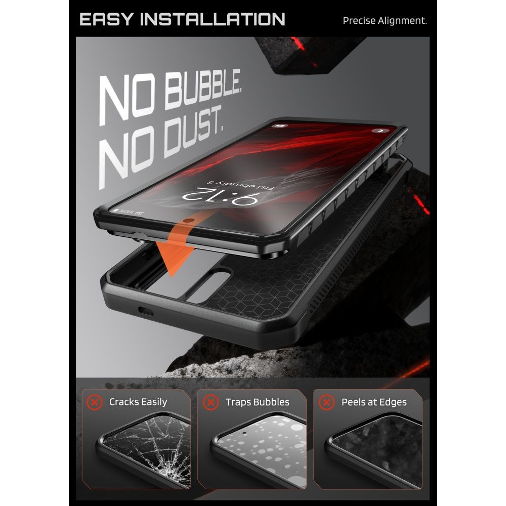 Supcase Unicorn Beetle Pro Mag Magsafe 2 Sæt Galaxy S26 Ultra Sort