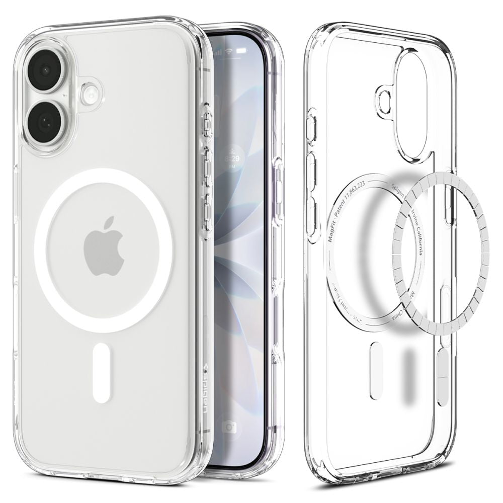 Spigen Ultra Hybrid Magsafe Iphone 17 Klar/Hvid