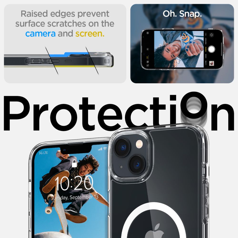 Spigen Ultra Hybrid Magsafe Iphone 14 Hvid