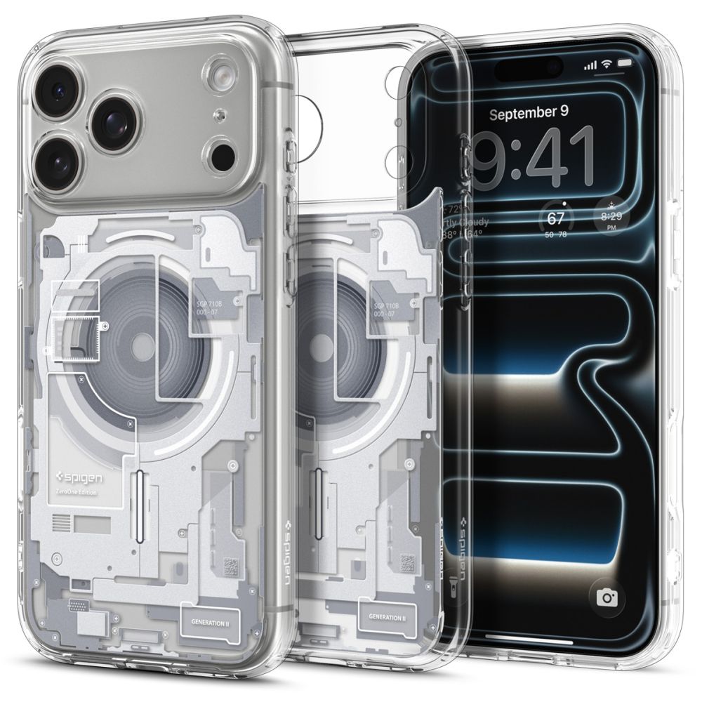 Spigen Ultra Hybrid Magsafe Iphone 17 Pro Zero One Hvid