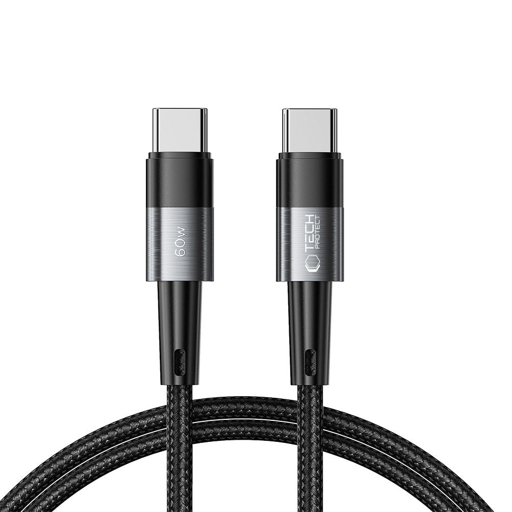 Tech Protect Ultraboost Type C Kabel Pd 60 W / 3 A 100 Cm Grå