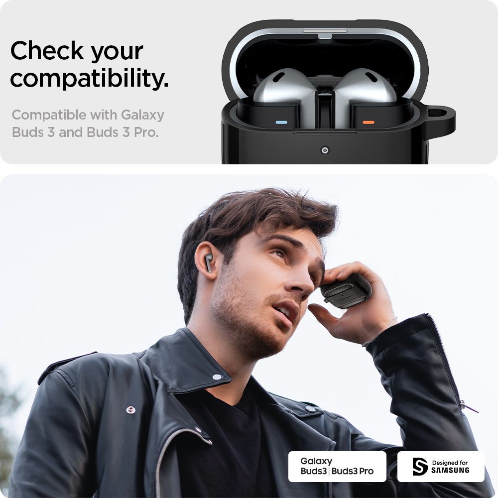 Spigen Rugged Armor Samsung Galaxy Buds 3 / 3 Fe / 3 Pro Matsort