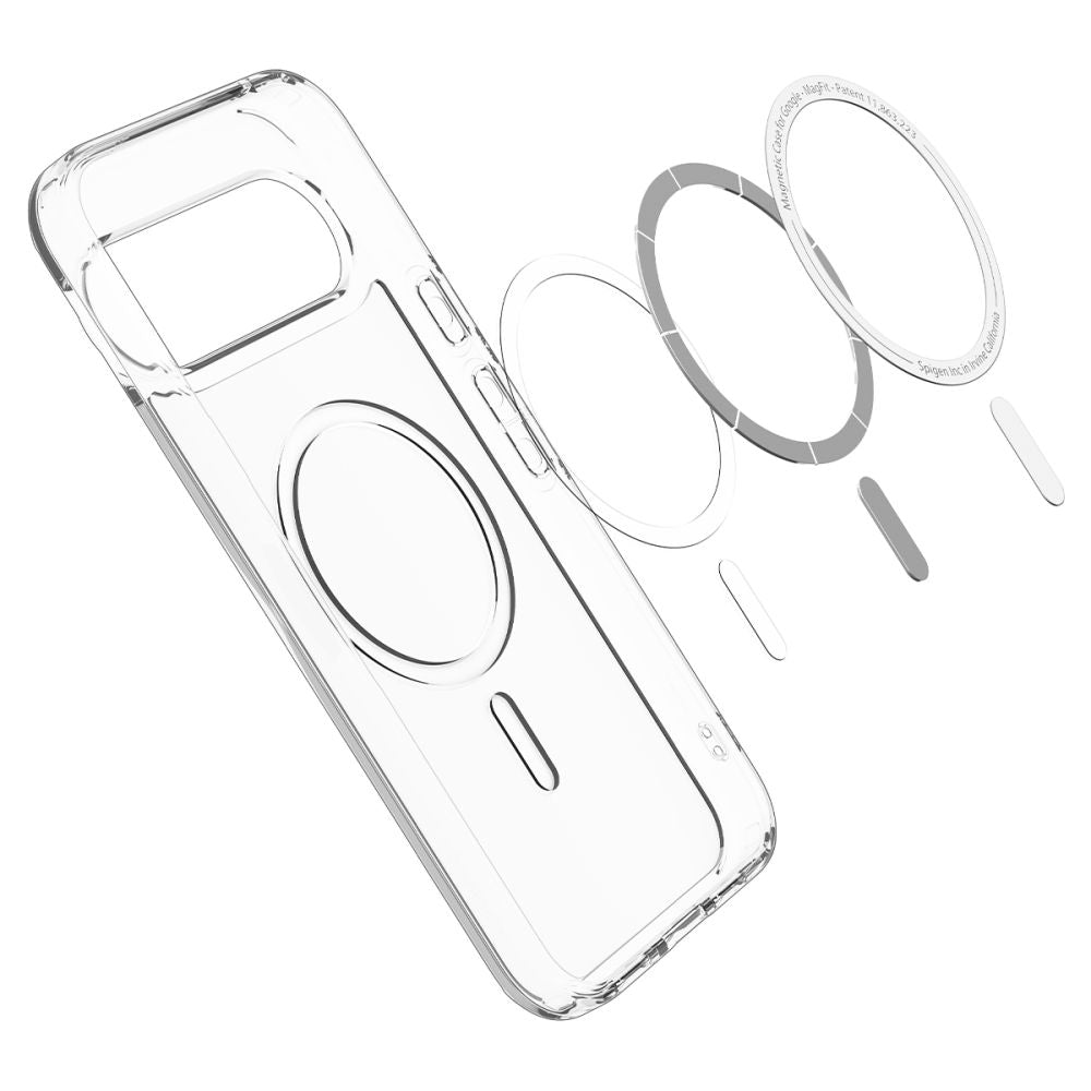 Spigen Ultra Hybrid Magasafe Google Pixel 10 / 10 Pro Klar/Hvid