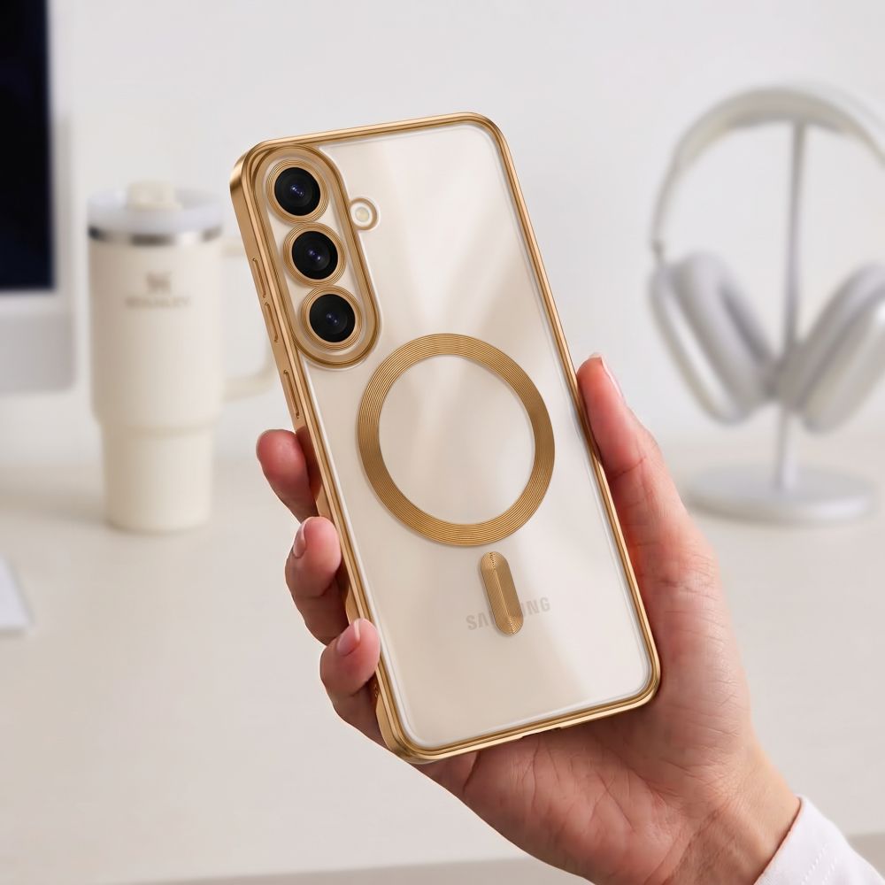 Tech Protect Magflex Magsafe Galaxy S26 Fe Shiny Gold