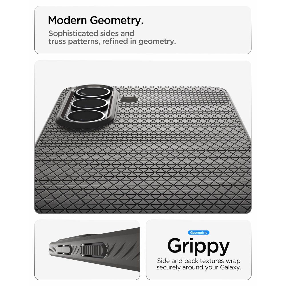 Spigen Liquid Air Galaxy S26+ Plus Marmorgrå
