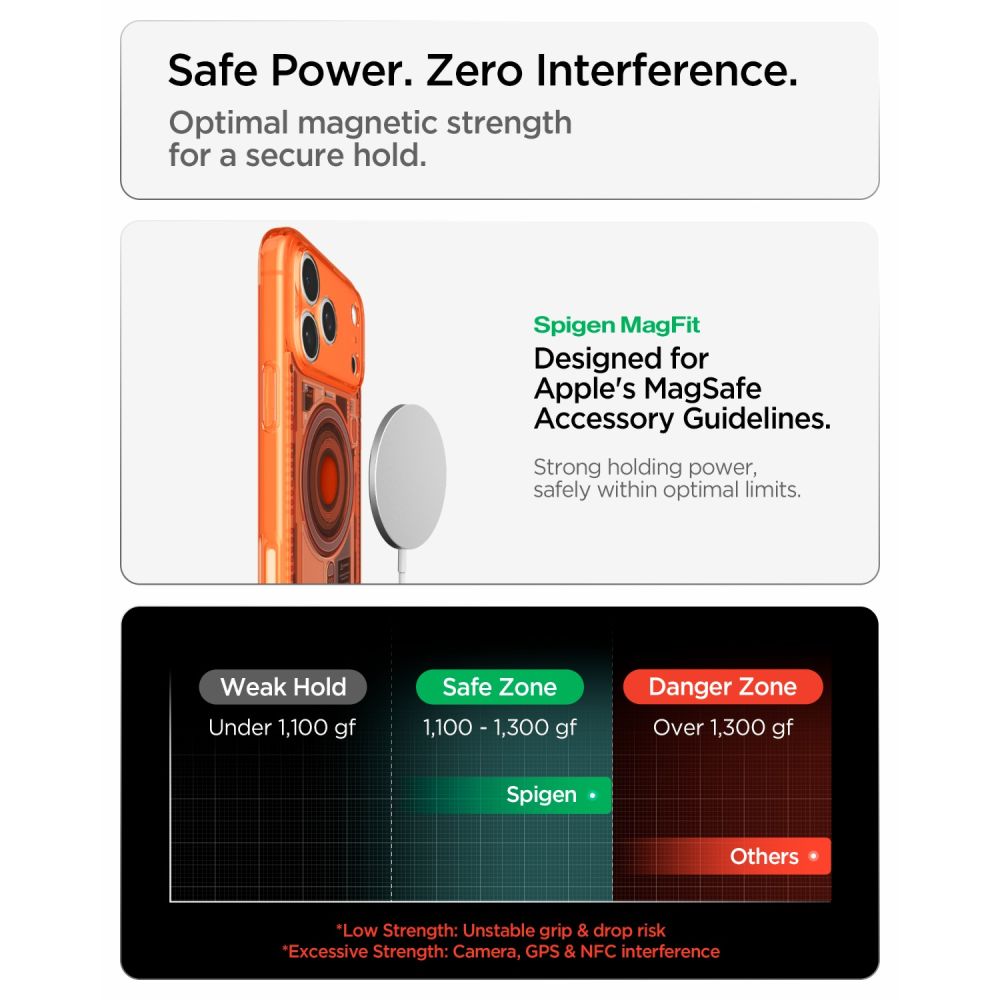 Spigen Ultra Hybrid Magsafe Iphone 17 Pro Max / 18 Pro Max C One Tangerine