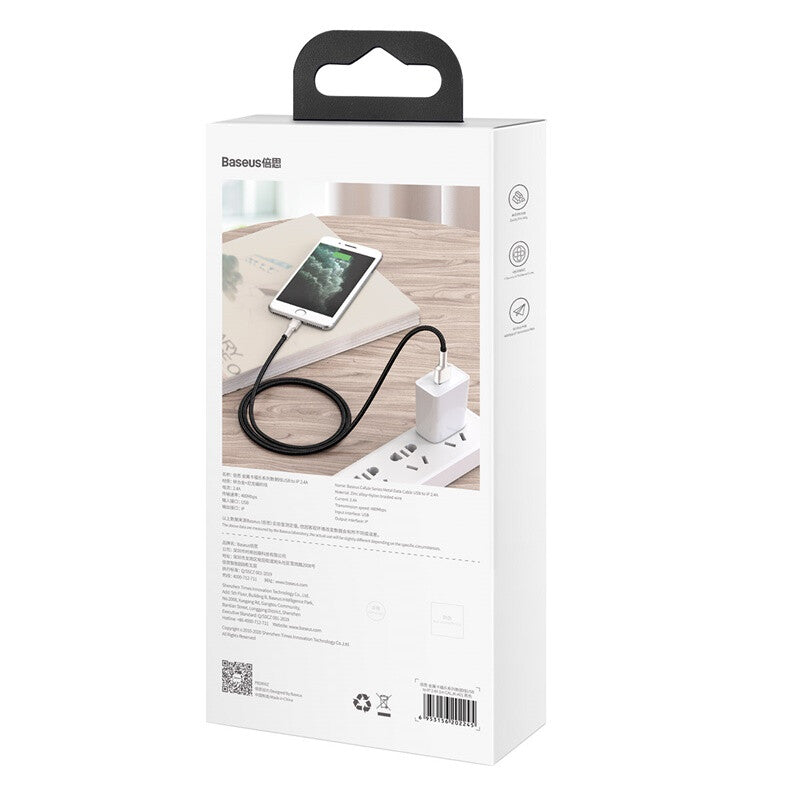 Baseus Cafule 1 m Sort