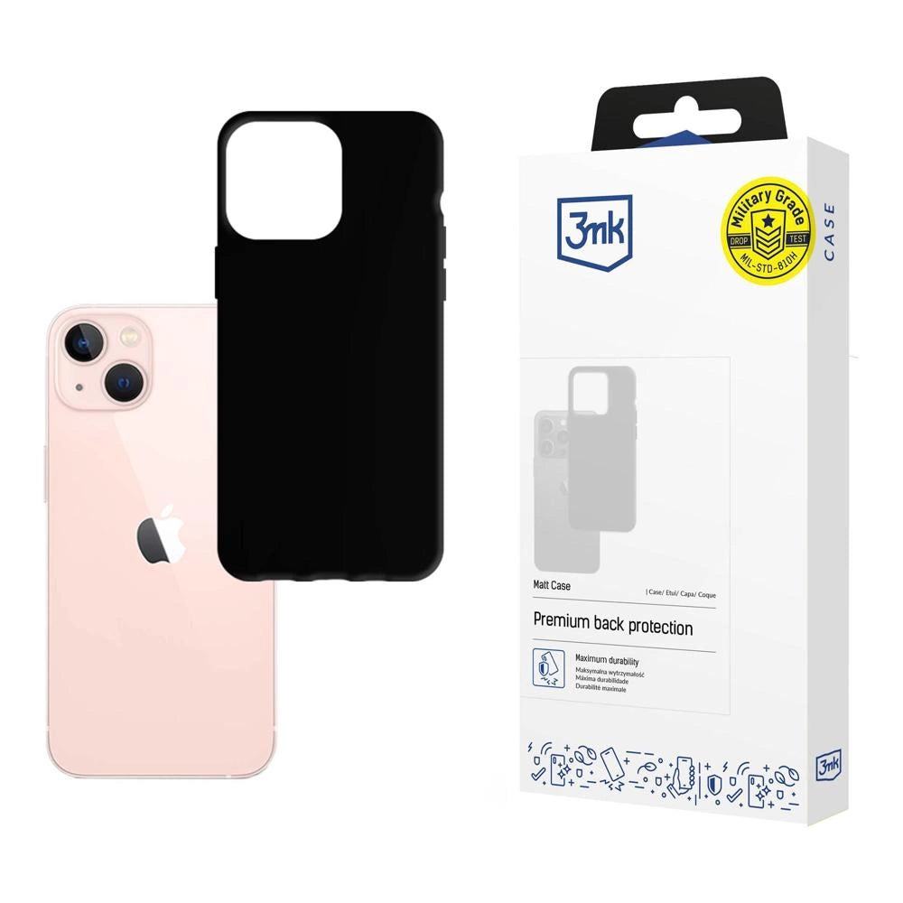 Case til iPhone 14 fra 3mk-serien Matt Case - sort