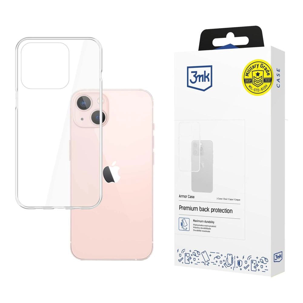 Case til iPhone 14 Plus fra 3mk Armor Case-serien - gennemsigtig