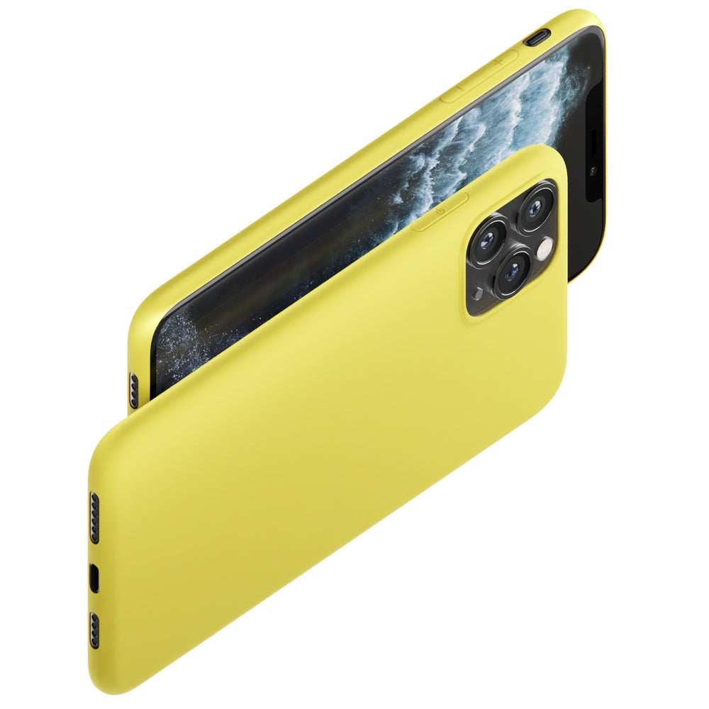Case til iPhone 14 Pro Max fra 3mk Matt Case-serien - limegrøn