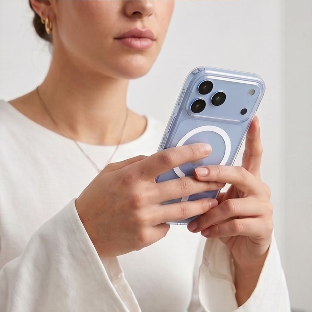Tech Protect Flexair Hybrid Magsafe + Glas 2 Pak Iphone 17 Pro Max / 18 Pro Max Klar
