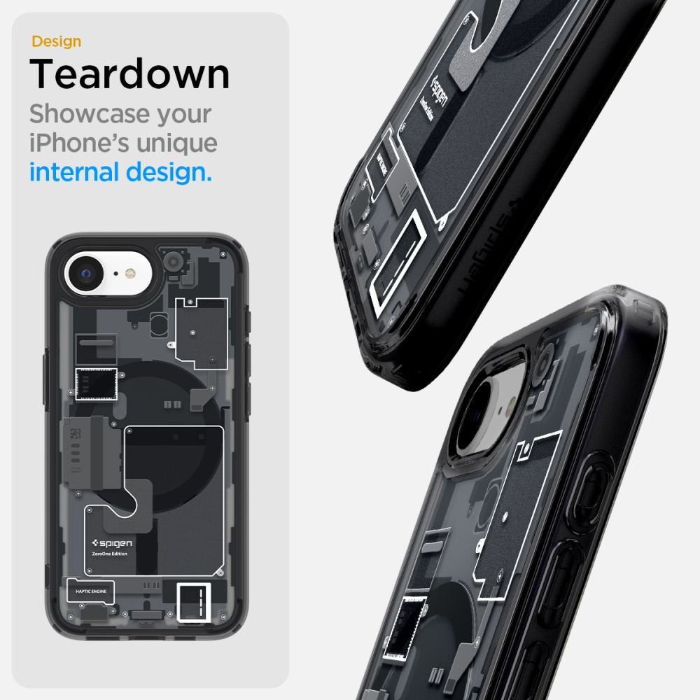 Spigen Ultra Hybrid Magsafe Iphone 16 E / 17 E Zero One Sort