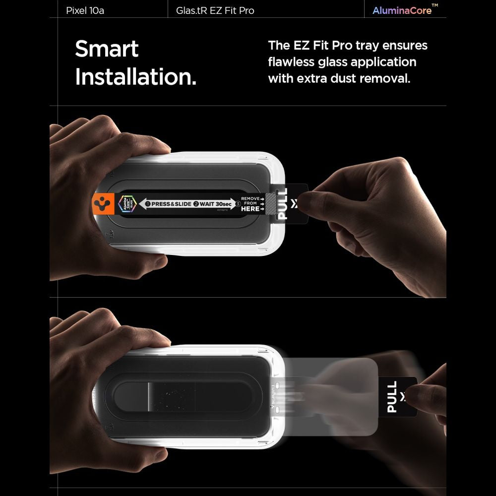 Hærdet Glas Spigen Glas.Tr 'Ez Fit Pro Ac' 2 Pack Google Pixel 10 A Clear