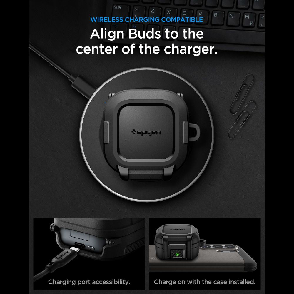 Spigen Lock Fit Samsung Galaxy Buds 4 / 4 Pro Matsort