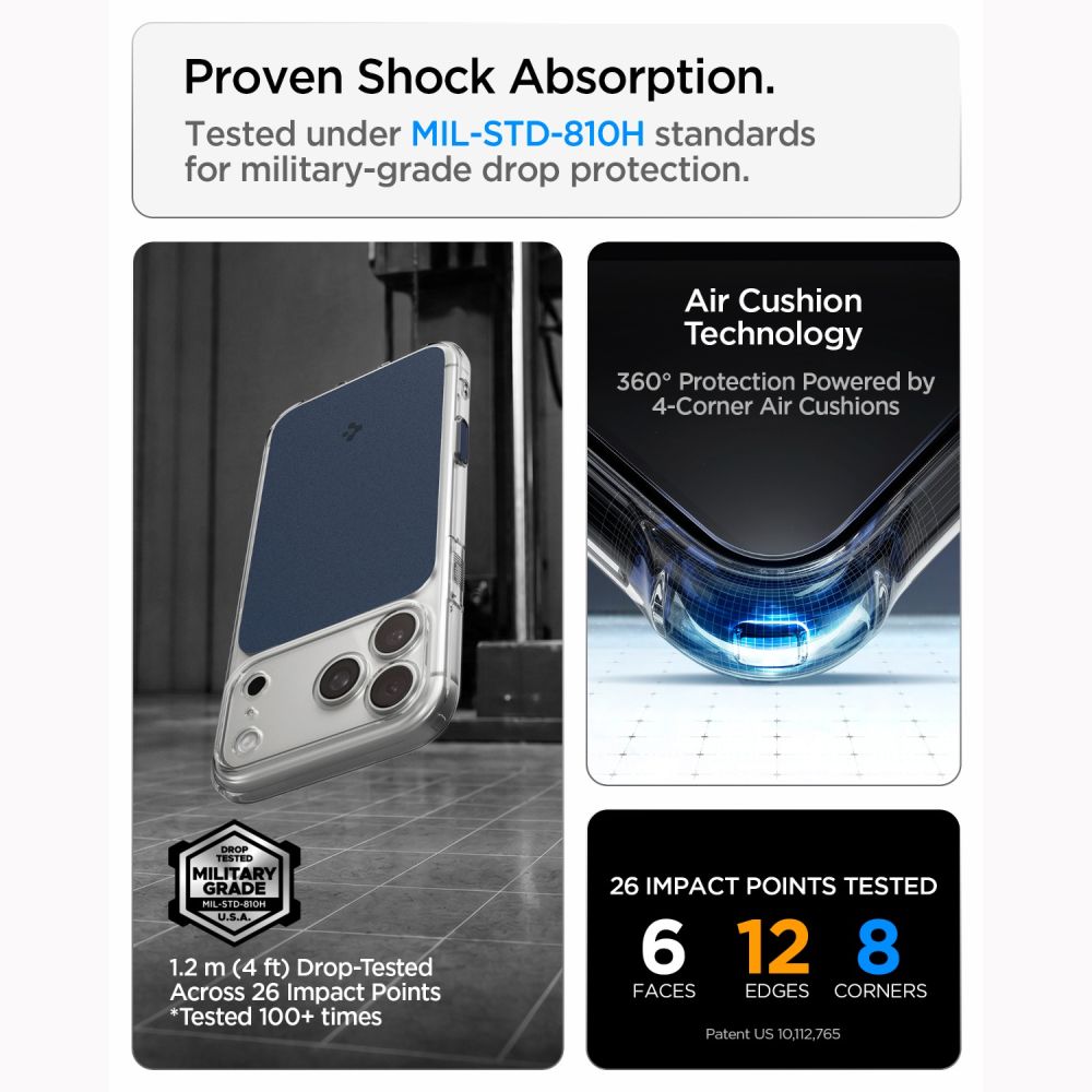 Spigen Ultra Hybrid T Magsafe Iphone 17 Pro Max / 18 Pro Max Matblå