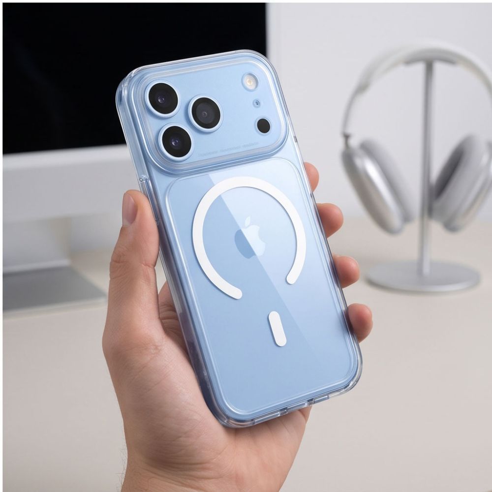 Tech Protect Magpeak Magsafe Cc Iphone 17 Pro / 18 Pro Clear