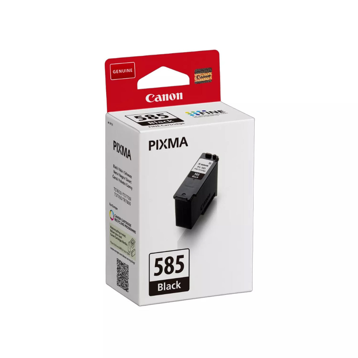 Canon 6205C001 blækpatron 1 stk Original Standard udbytte Sort