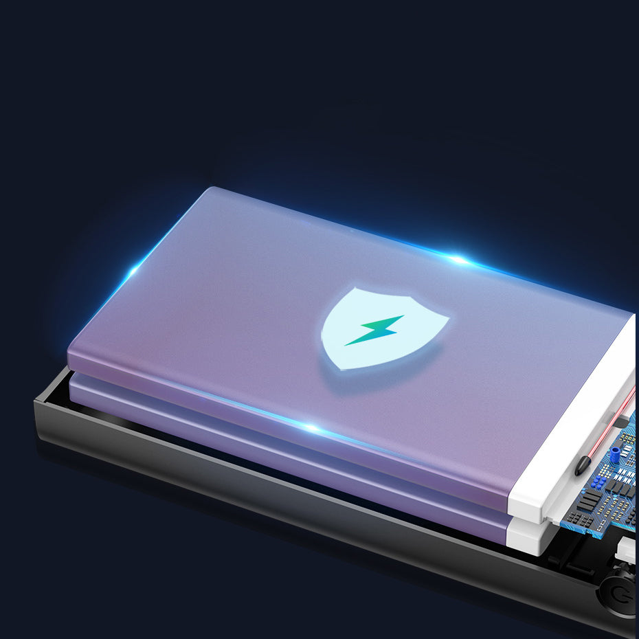 Baseus Adaman powerbank med hurtig opladning 20000mAh 22,5W + USB-A - USB-C 3A kabel 0,3m sort