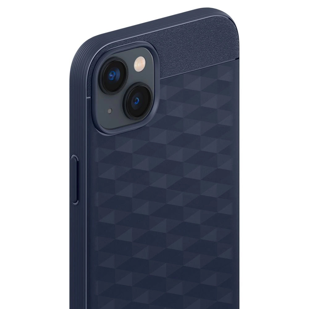 Caseology Parallax Mag Case med MagSafe til iPhone 14 Plus - Navy