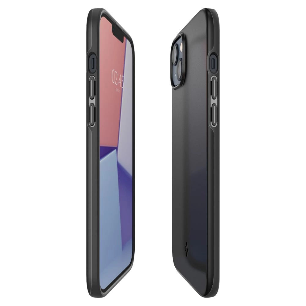 Spigen Thin Fit iPhone 14 Plus-kasse - sort