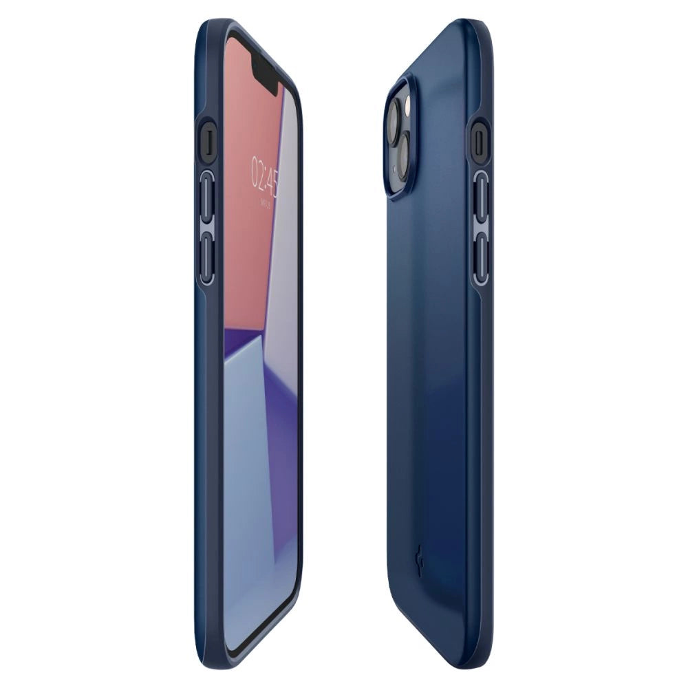 Spigen Thin Fit iPhone 14 Plus Case - Blå