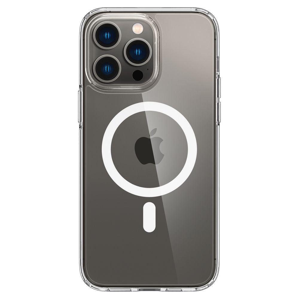Spigen Ultra Hybrid Mag Case med MagSafe til iPhone 14 Pro - Clear/White