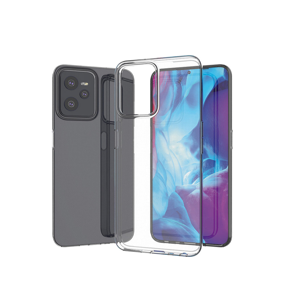 Ultra klar 0,5 mm æske til Realme C35 tynd omslag gennemsigtig
