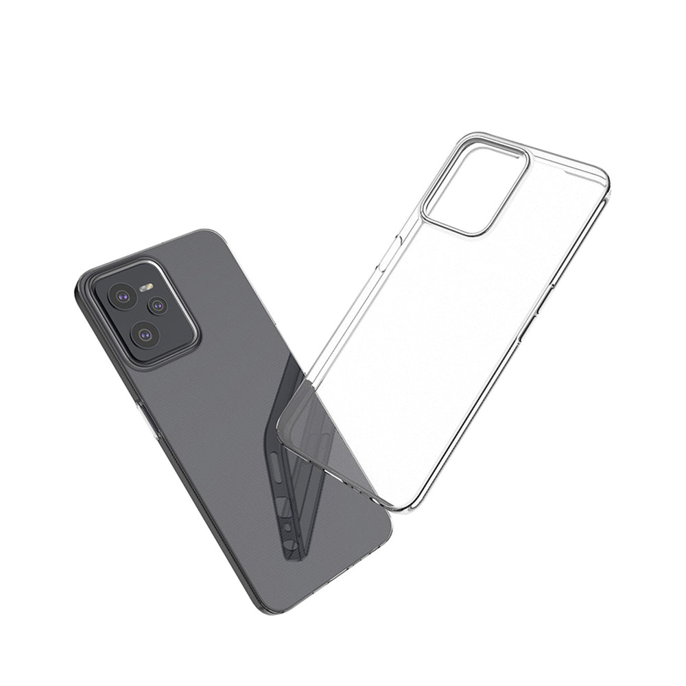 Ultra klar 0,5 mm æske til Realme C35 tynd omslag gennemsigtig