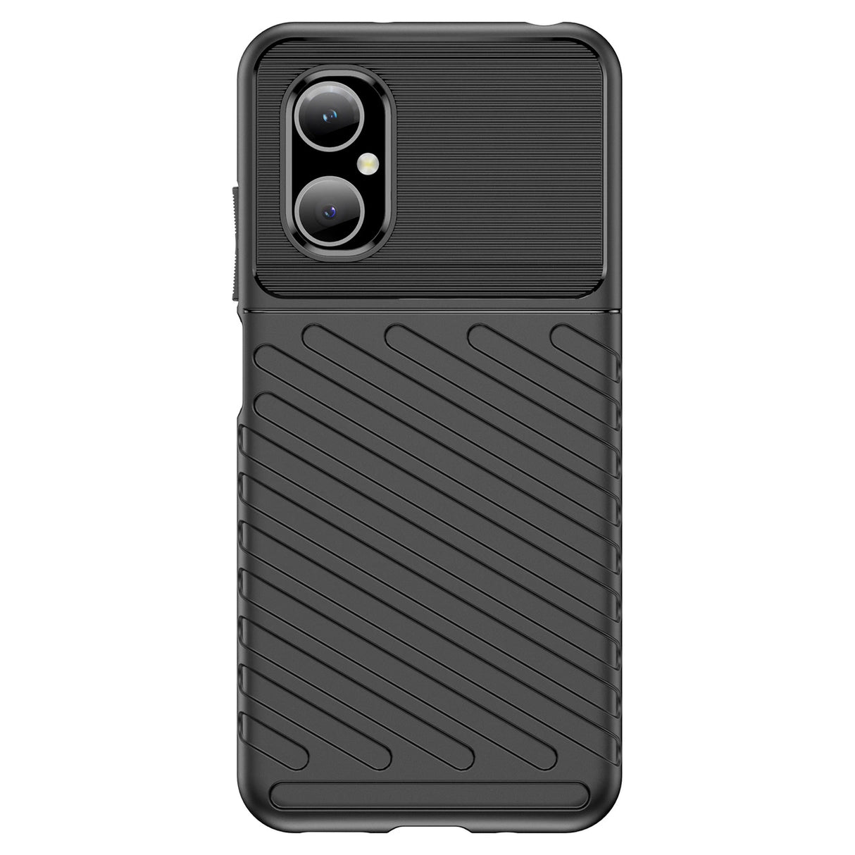 Thunder Case Xiaomi Poco M4 5G silikone rustningskasse sort
