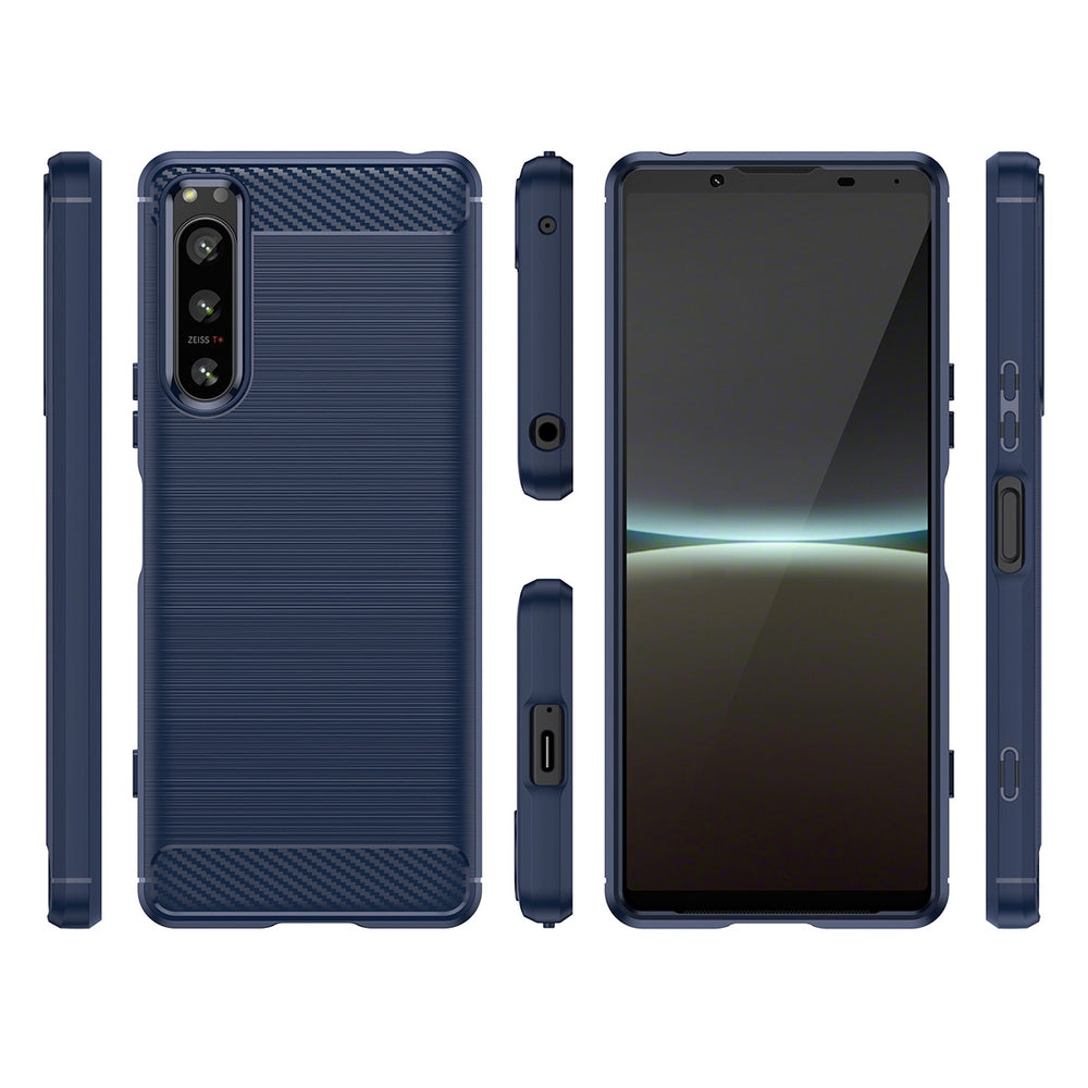 Thunder Case til Xiaomi Poco F4 5G silikone rustningskasse sort