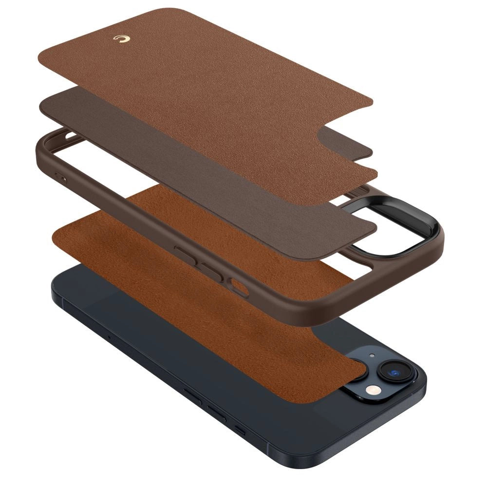 Spigen Cyrill Kajuk Mag Case med MagSafe til iPhone 14 Plus - Brunt