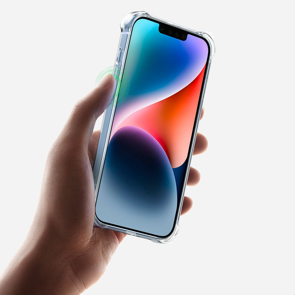 Ugreen Gel Bright Cushion beskyttelsesfoder til iPhone 14 Plus Transparent (LP602)