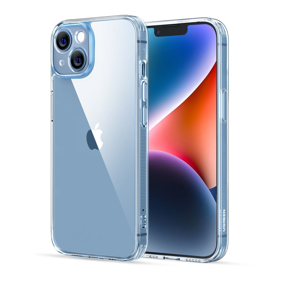 Ugreen Classy Clear Enhanced Protective Protective Case for iPhone 14 Plus Transparent (LP618) med Gel Frame Classy Clear Enhanced Protective Case