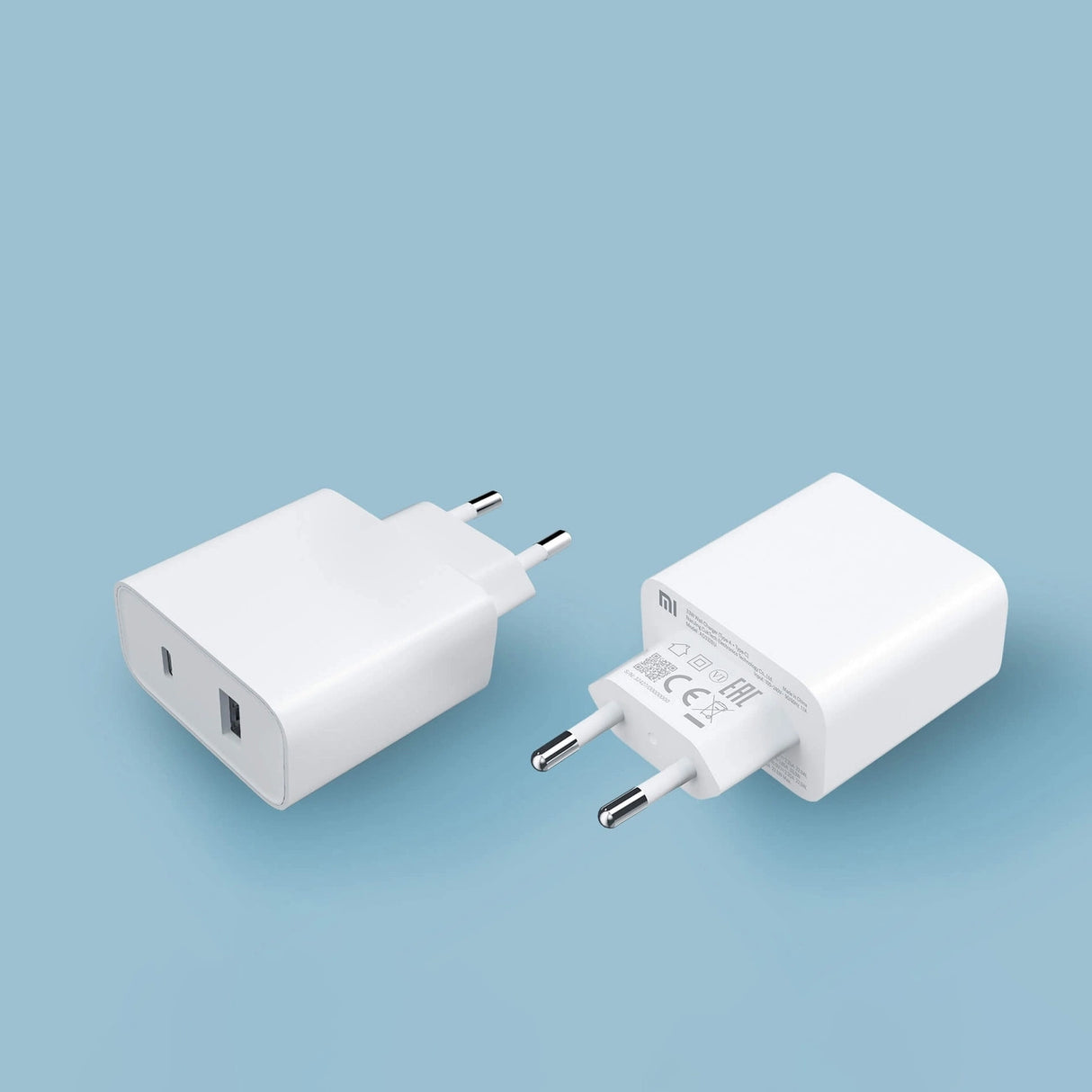 Xiaomi Travel Charger Combo hurtigoplader USB-A / USB-C 33W PD hvid (BHR4996GL)