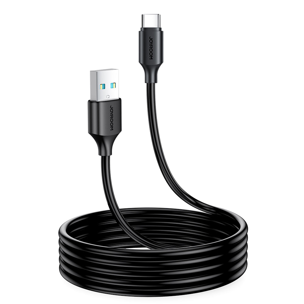 Joyroom langvarige serie A9 USB-A / USB-C 3A kabel 2m - sort