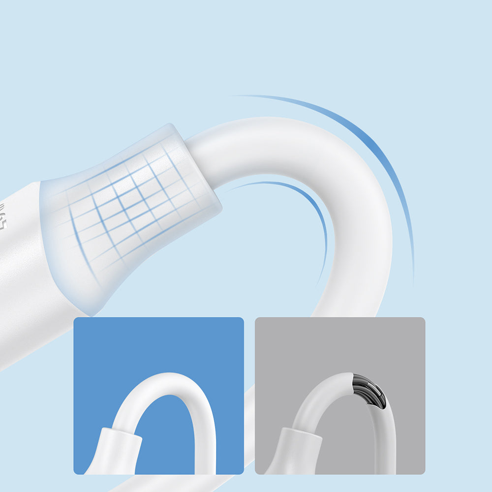 Joyroom Long-Lasting Series A9 USB-A / Lightning 2.4A kabel 1m - hvid
