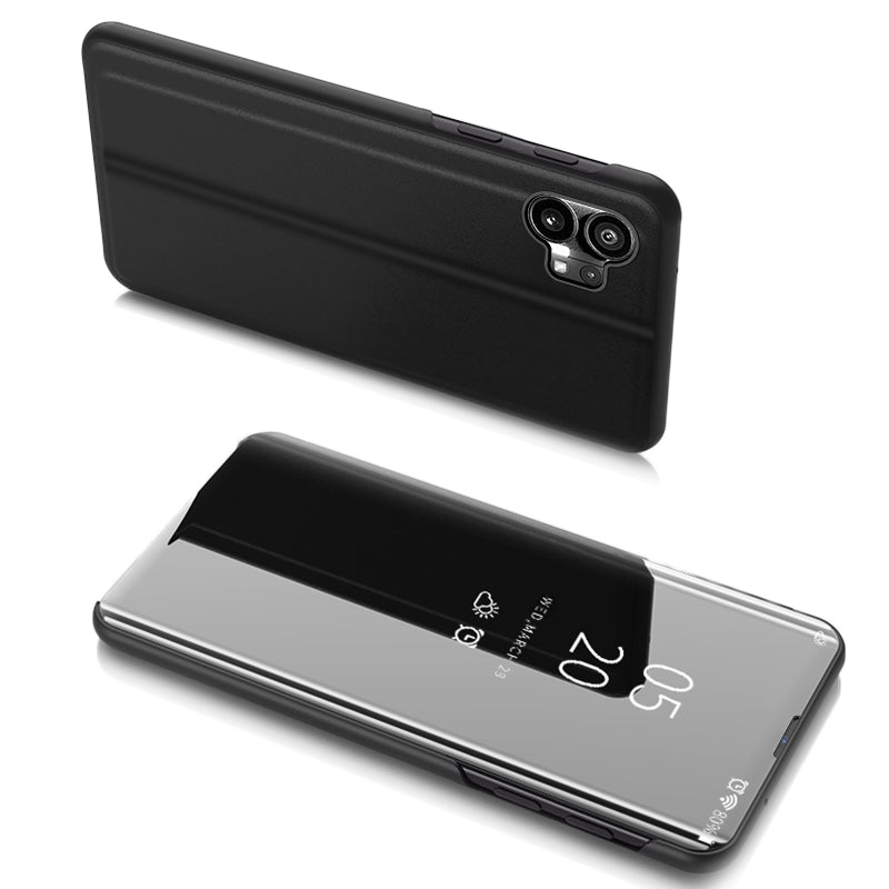 Clear View Case Case for Nothing Telefon 1 flip case sort