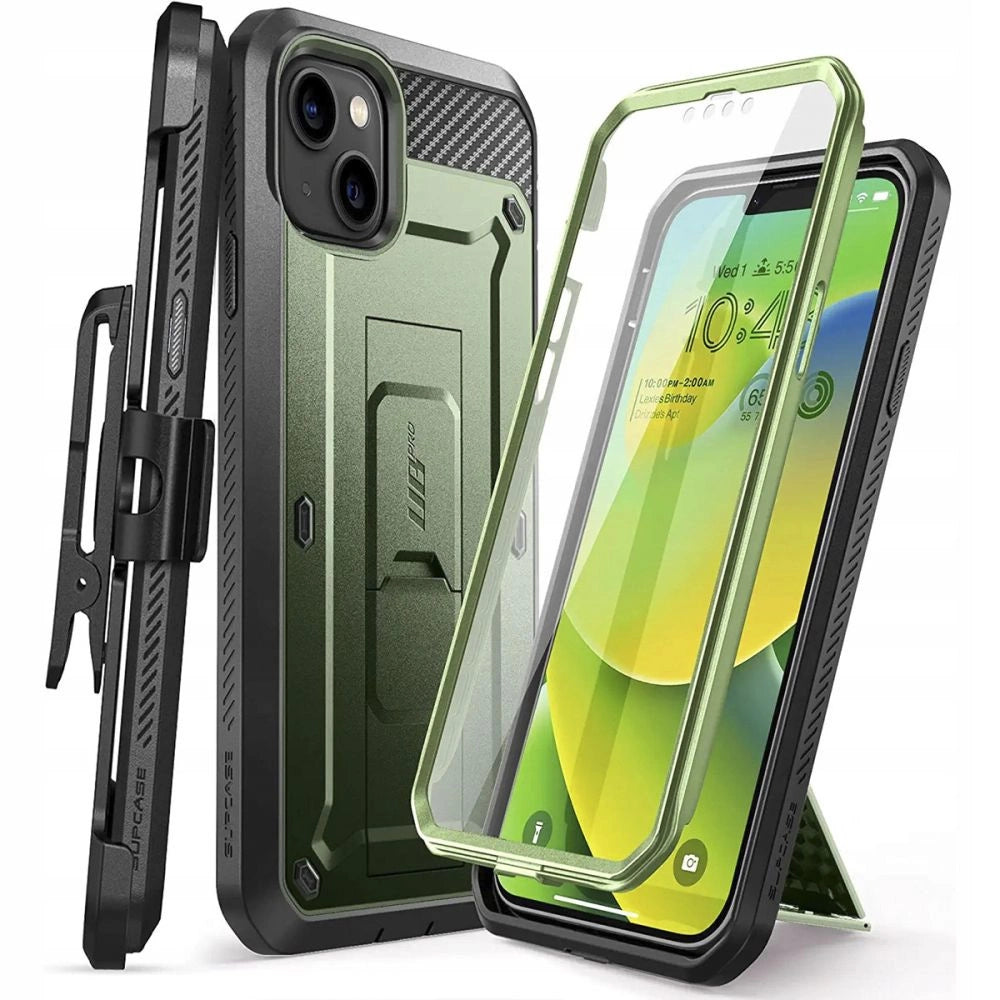 Supcase Unicorn Beetle Pro iPhone 14 Plus-kasse - Grøn