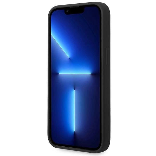 Etui BMW BMHCP14SSILBK iPhone 14 6,1" sort/sort Silicone Metal Logo