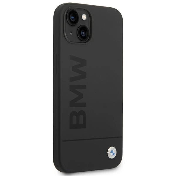Case BMW BMHMP14MSLBLBK iPhone 14 Plus 6.7 " sort / sort hardcase Silicone Signature Logo Magsafe